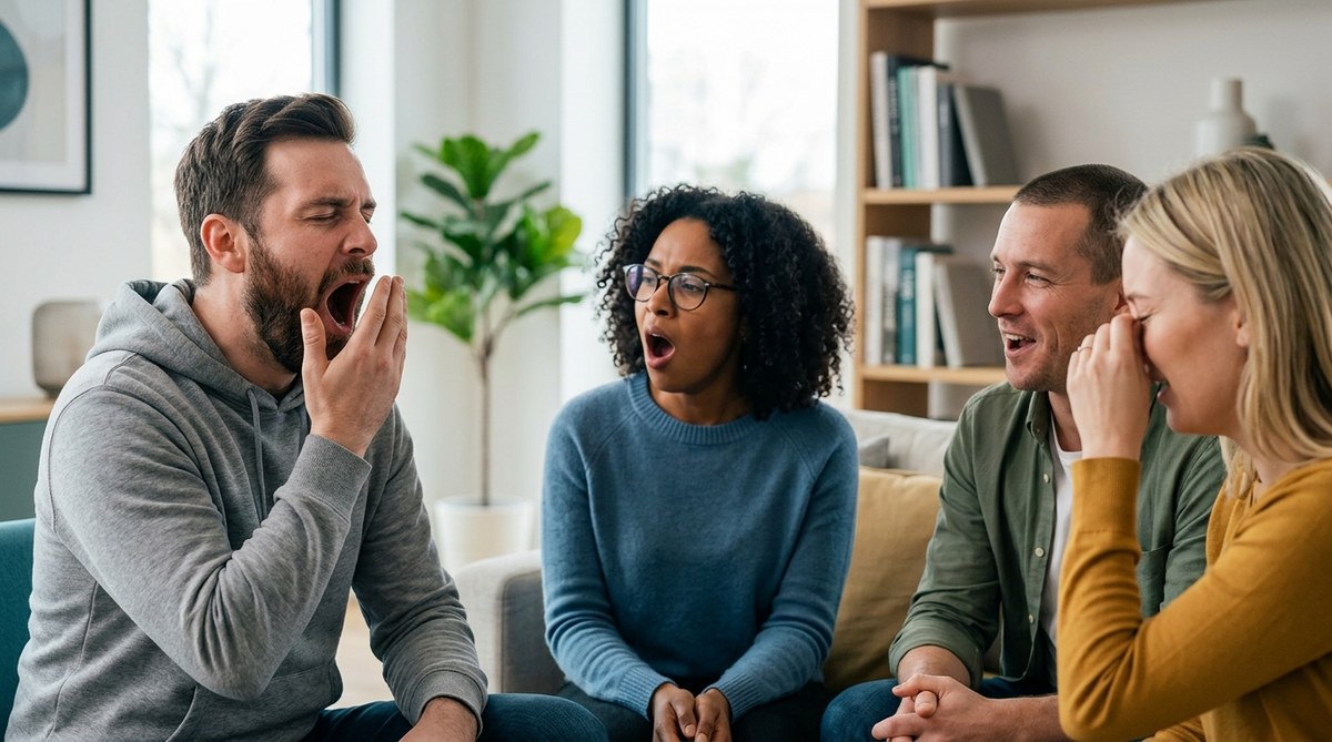 Waarom gapen aanstekelijk is en wat dat zegt over jouw brein