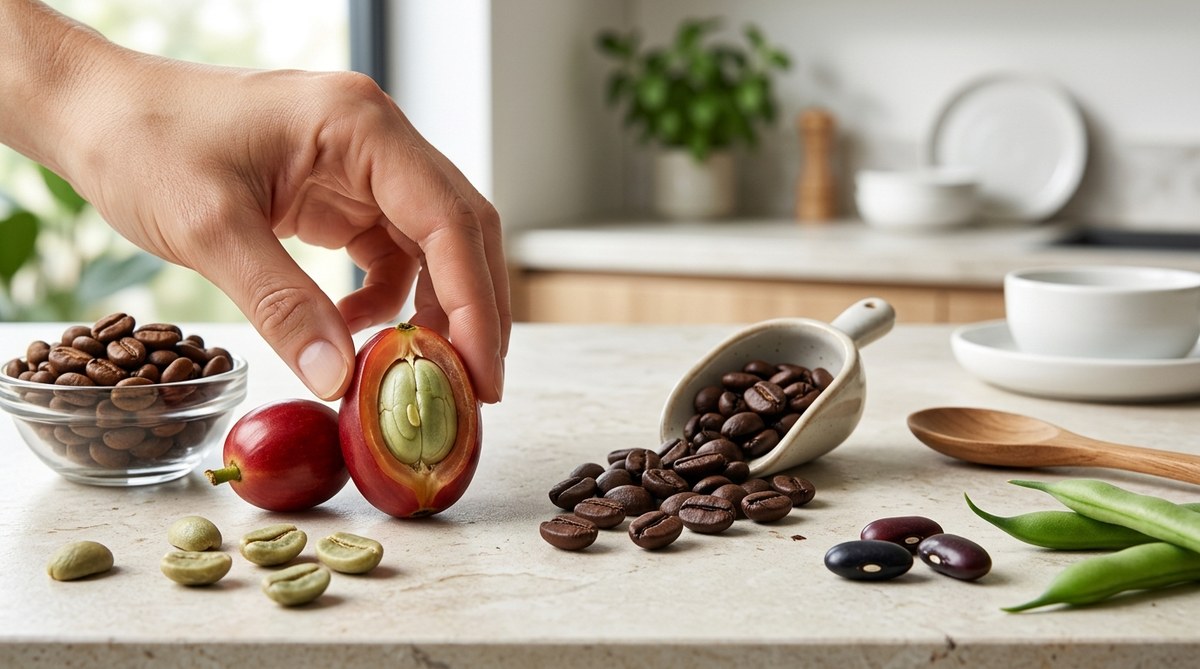 Waarom je koffiebonen eigenlijk geen bonen zijn en andere misvattingen over eten
